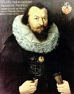 Portrait of Wilhelm Schickard