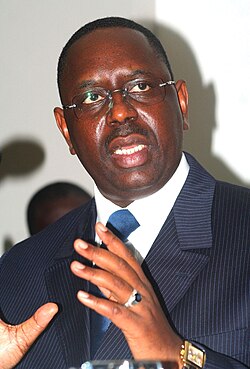 Portrait of Macky Sall