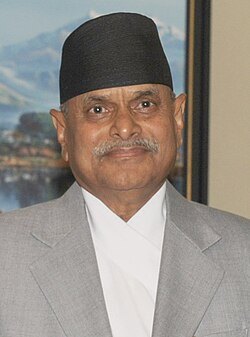 Portrait of Ram Baran Yadav