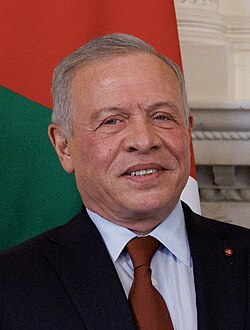 Portrait of Abdullah II of Jordan