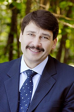 Portrait of János Áder