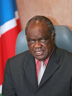 Portrait of Hifikepunye Pohamba
