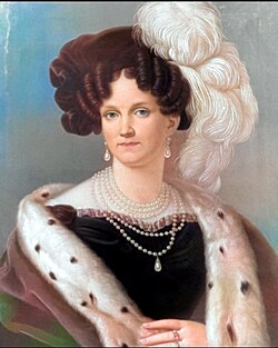 Portrait of Princess Wilhelmine of Baden