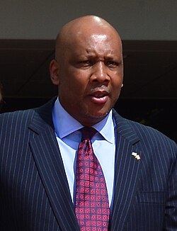 Portrait of Letsie III of Lesotho