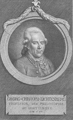 Portrait of Georg Christoph Lichtenberg