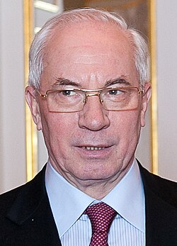 Portrait of Mykola Azarov