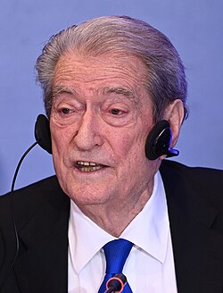 Portrait of Sali Berisha
