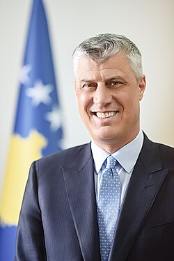 Portrait of Hashim Thaçi