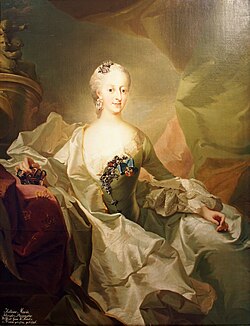 Portrait of Juliana Maria of Brunswick-Wolfenbüttel