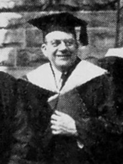 Portrait of Erwin Panofsky
