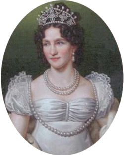Portrait of Caroline Augusta of Bavaria