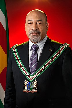 Portrait of Desi Bouterse