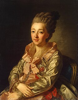 Portrait of Natalia Alexeievna of Russia