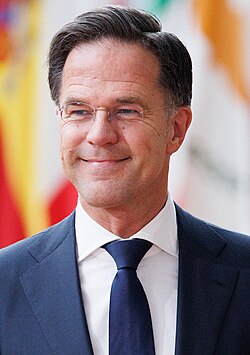 Portrait of Mark Rutte