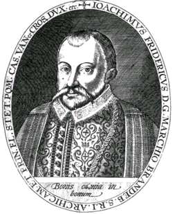 Portrait of Joachim Frederick, Elector of Brandenburg