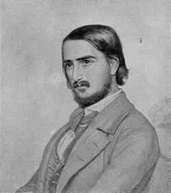 Portrait of Georg Herwegh