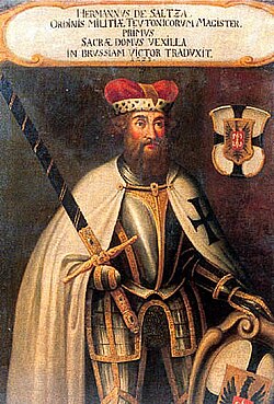 Portrait of Hermann von Salza