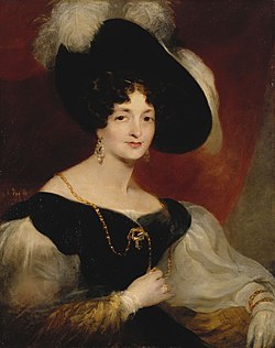 Portrait of Princess Victoria of Saxe-Coburg-Saalfeld