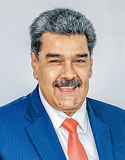 Portrait of Nicolás Maduro