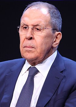 Portrait of Sergey Lavrov
