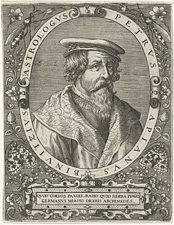 Portrait of Petrus Apianus