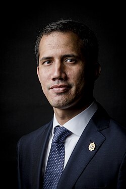 Portrait of Juan Guaidó
