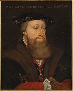 Portrait of Antoine, Duke of Lorraine