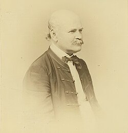 Portrait of Ignaz Semmelweis