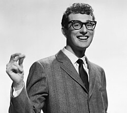 Portrait of Buddy Holly
