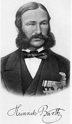 Portrait of Heinrich Barth