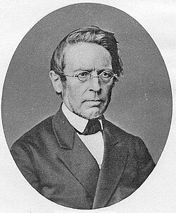 Portrait of Johann Gustav Droysen