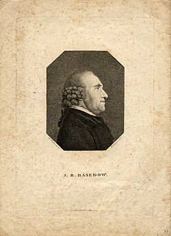 Portrait of Johann Bernhard Basedow