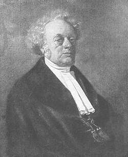 Portrait of Ferdinand Christian Baur