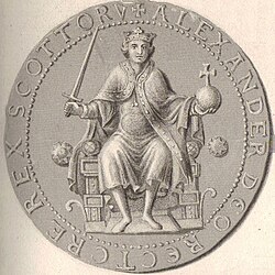 Portrait of Alexander I of Scotland
