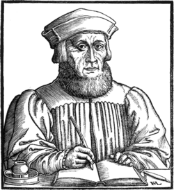 Portrait of Johannes Aventinus