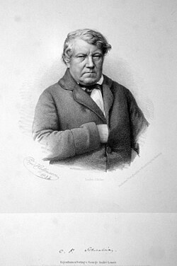 Portrait of Christian Friedrich Schönbein