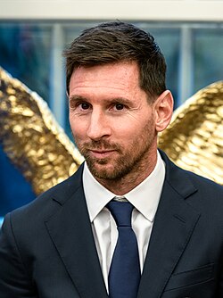 Portrait of Lionel Messi