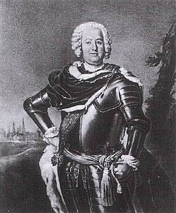 Portrait of Leopold II, Prince of Anhalt-Dessau