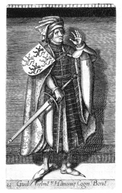 Portrait of William I, Count of Hainaut