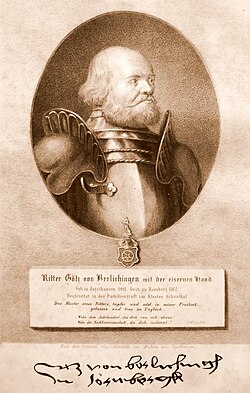 Portrait of Götz von Berlichingen