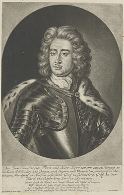 Portrait of Johann Ernst III, Duke of Saxe-Weimar