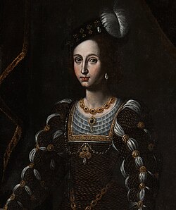 Portrait of Beatrice of Portugal, Duchess of Savoy