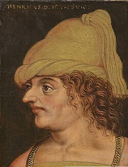 Portrait of Henry XVI, Duke of Bavaria
