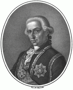 Portrait of Peter August of Schleswig-Holstein-Sonderburg-Beck