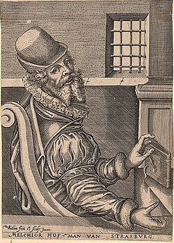 Portrait of Melchior Hoffman