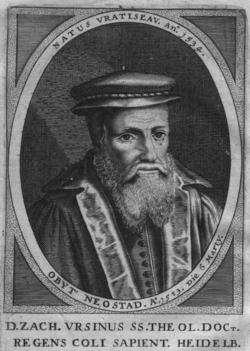 Portrait of Zacharias Ursinus