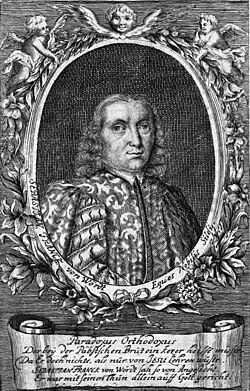 Portrait of Sebastian Franck