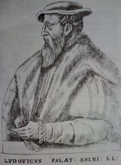 Portrait of Louis VI of the Palatinate