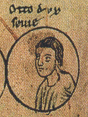 Portrait of Otto II, Duke of Swabia