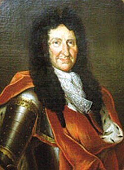 Portrait of Christian Augustus, Count Palatine of Sulzbach